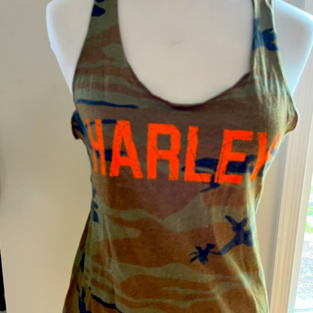 Harley Davidson Camouflage tank top - medium